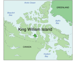Lage von King William Island