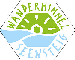 Logo und Wegezeichen Seensteig