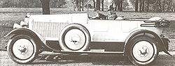 Leyland Eight Tourenwagen 4 Sitzplätze (1921)