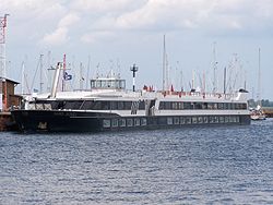 Die Sans Souci 2008 im Stralsunder Hafen
