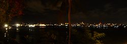 Mombasa Island bei Nacht