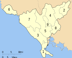 Preveza municipalities numbered.svg