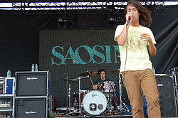 Saosin auf der Projekt Revolution Tour am 19. August 2007 im Nissan-Pavillon in Bristow, Virginia.