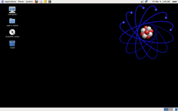 Screenshot von Scientific Linux 6.0