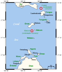 Karte der Shepherd-Inseln