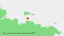 Lage von Große Ljachow-Insel
