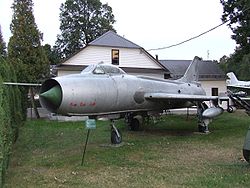 Su-7BKL der polnischen Luftstreitkräfte in einem Museum