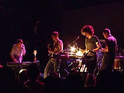 Sunset Rubdown live im Bowery Ballroom im Oktober 2007