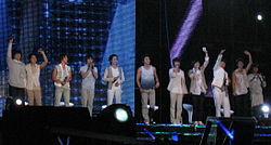 Super Junior live in Bangkok, Februar 2009