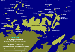 Taimyr-Insel und Nordenskiöld-Archipel