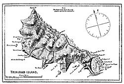 Historische Karte der Insel