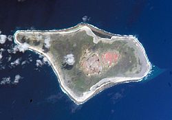 NASA-Bild der Insel Starbuck