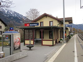 Altes Bahnhofs- und Bahnwärterhäuschen