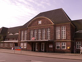 Empfangsgebäude Bahnhof Schleswig