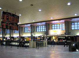 Haupthalle des Bahnhofs