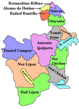 Provinzen von Potosí