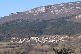 Lanišće, Istria, Croatia - view from south (3.2.2007.) zoom.jpg