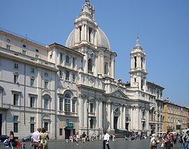 Sant’Agnese in Agone an der Piazza Navona