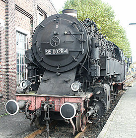 95 0028 im Eisenbahnmuseum Bochum-Dahlhausen
