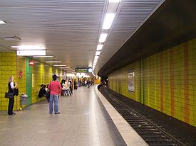 Bahnsteighalle D-Ebene