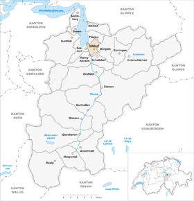 Karte von Eggberge