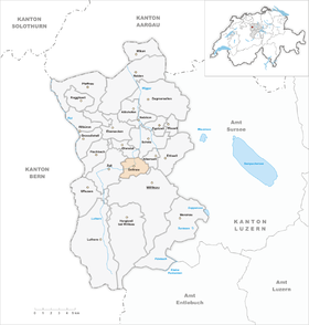 Karte von Gettnau