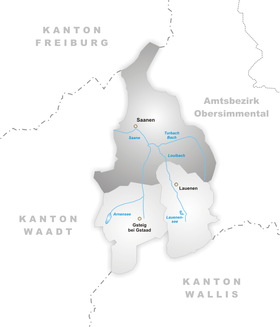 Karte von Turbach