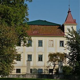 Schloss Grünau (Westansicht)