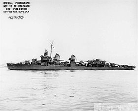 USS Jenkins (DD-447) vor Mare Island am 15 Januar 1944