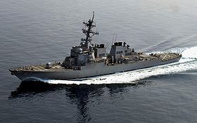 Die USS Stethem im Golf von Thailand (2009)