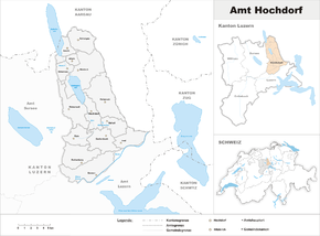 Karte von Amt Hochdorf