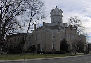 Das Gerichtsgebäude des Cumberland County in Crossville