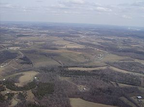Luftaufnahme des Liberty Townships