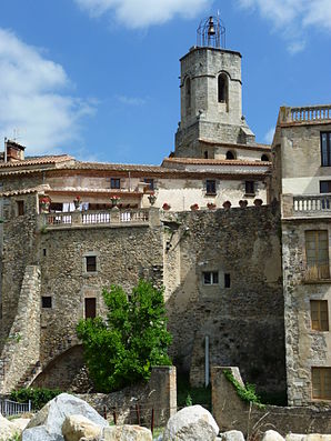 Glockenturm der Kirche Sant Martí