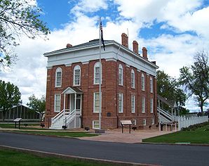 Das Territorial Statehouse in Fillmore