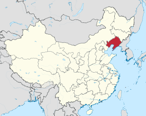 Lage von Liáoníng Shěng in China