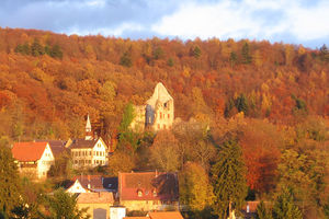 Burg Landeck - Ansicht aus westlicher Richtung