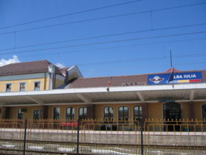 Bahnhof in Alba Iulia