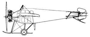 Seitenriß Avro Type F