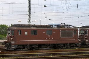 BLS Re 4/4 164 in Basel Bad. Bf. (22. August 2005)