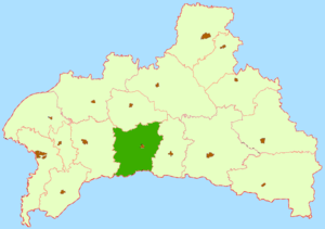Karte Rajon Drahitschyn