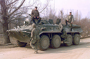BTR-80 in Serbien