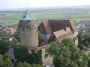Burg Colmberg aus nördlicher Richtung