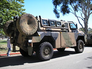 Bushmaster Protected Mobility Vehicle (Heckansicht)