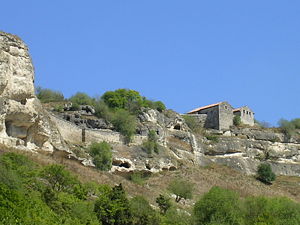 Blick auf die einstige Festung