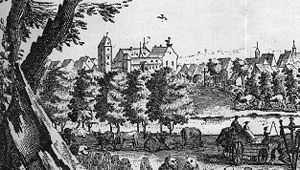 Schloss Dieburg um 1700