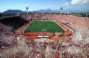 Das Nationalstadion Chile