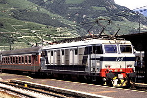 FS E652 069 in Bozen (1. Juli 1997)