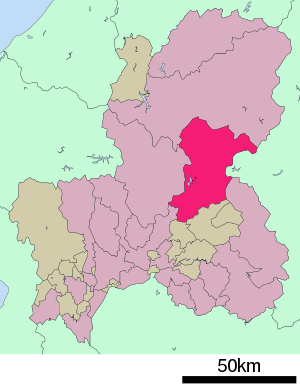 Lage Geros in der Präfektur