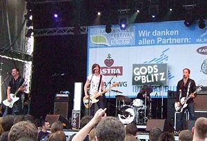 Gods Of  Blitz, Elbinsel-Festival, 13. Juli 2007 in Hamburg